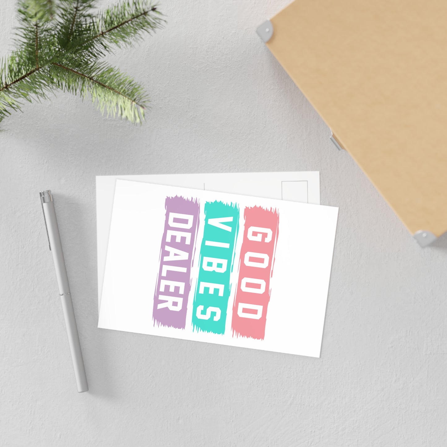Postkarte Good Vibes Dealer