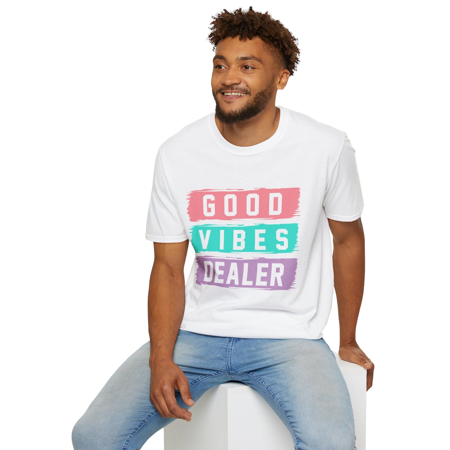 Good Vibes Dealer Unisex Softstyle T-Shirt