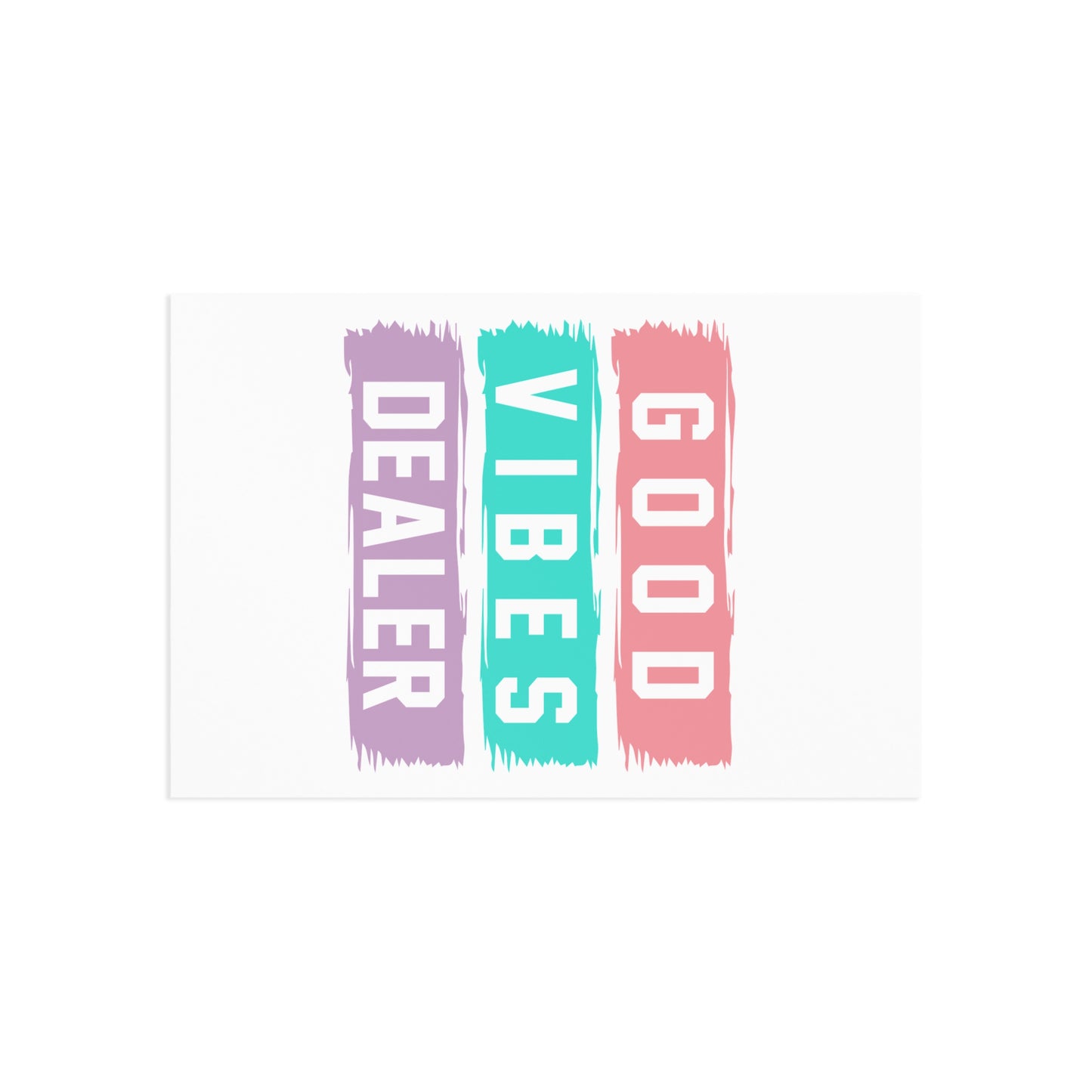 Postkarte Good Vibes Dealer