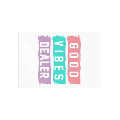 Postkarte Good Vibes Dealer