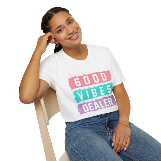 Good Vibes Dealer Unisex Softstyle T-Shirt